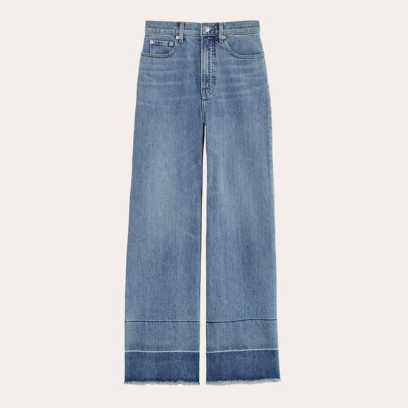 Everlane Women's Way-High® Sailor Jean in Tint Blue, Size 27 - Picture 4 of 4
